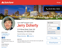 Tablet Screenshot of jerrydoherty.com